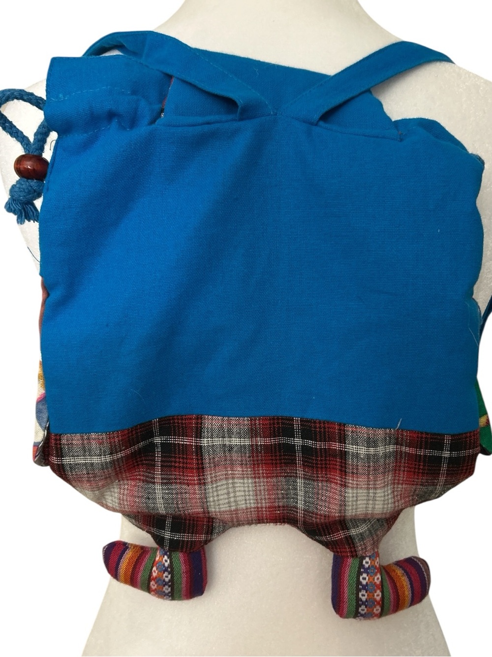 Handmade Baroque Artisan Owl Boho Mini Backpack - Picture 6 of 6